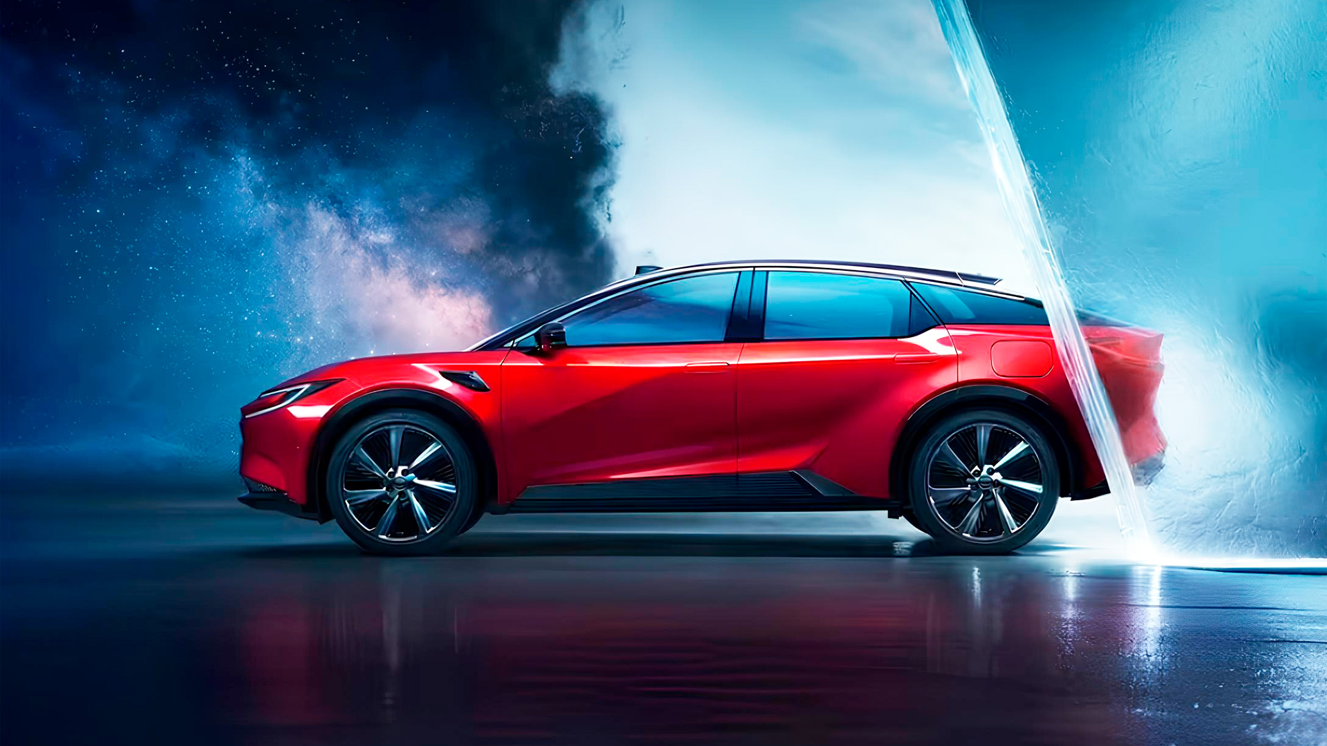 Электромобили Toyota bZ5 из Китая